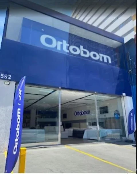 Fachada da Ortobom Juscelino Kubitschek